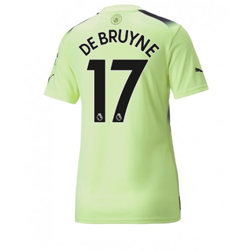 Dres Manchester City Kevin De Bruyne #17 Rezervni za Žensko 2022-23 Kratak Rukav